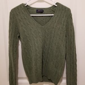 Polo Ralph Lauren Cable Knit Wool Sweater